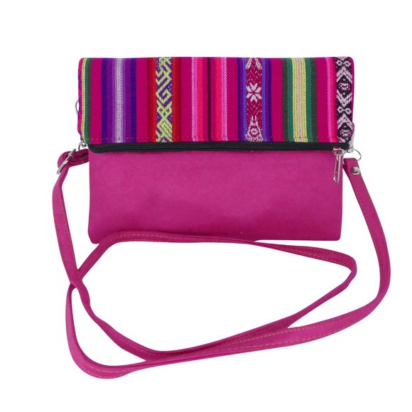 Handmade Peruvian small crossbody purse - Picture 1 of 5
